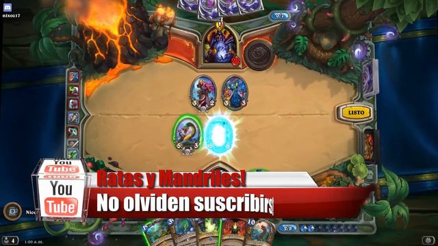 "Gresca de la semana: Una receta milenarria!" #18 - Hearthstone - en Español por NiocoTV смотреть онлайн