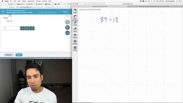 ALEKS: Pre Algebra - Whole Numbers and Integers Whole Number Division 2 Digit/2 Digit No Remainder смотреть онлайн