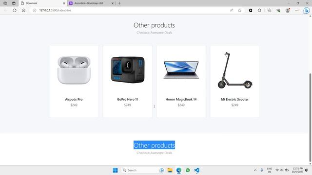 Bootstrap Course Part 12 | Accordions смотреть онлайн