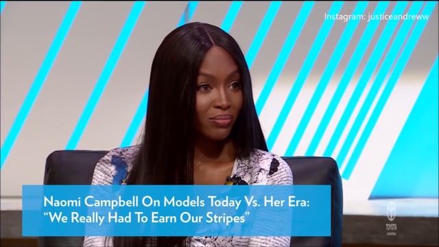 Naomi Campbell Dismisses Social Media Models смотреть онлайн