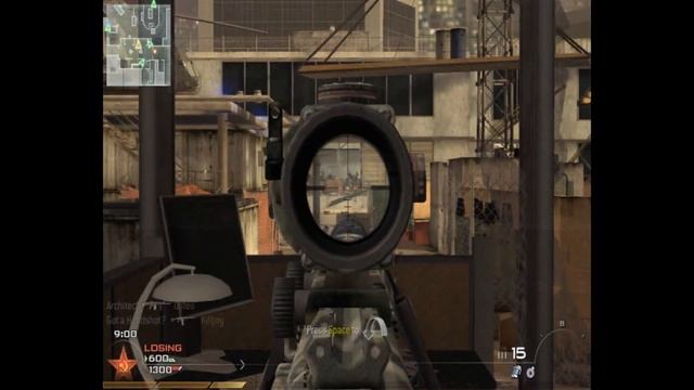 Call of Duty 6 Modern Warfare 2 Sniper and Magnum Montage (PC) смотреть онлайн
