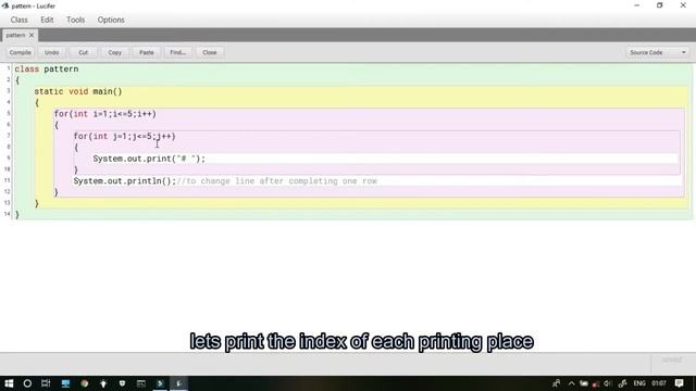 BlueJ Beginner JAVA Part 6 | ICSE Class 9 JAVA Programming | patterns смотреть онлайн