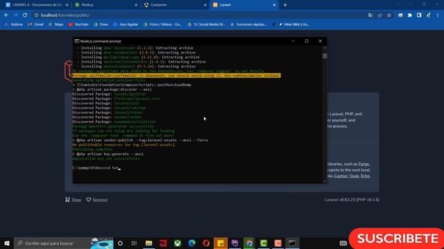 Como CREAR proyecto de LARAVEL ✔ con AUTENTICACIÓN ? y con BOOTSTRAP sin morir en el intento ? смотреть онлайн