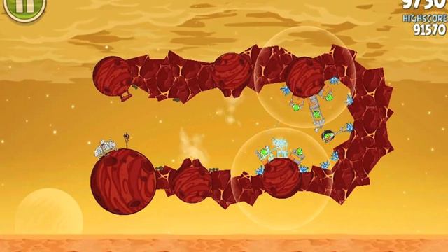 Angry Birds Space Red Planet 5-3 Eggsteroids E-R1 Viking Lander смотреть онлайн