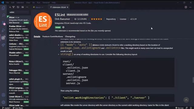 VsCode - [Extensão ESLint], ele configura a o seu programa, aspas, simples ou duplas ou sem (#200) смотреть онлайн