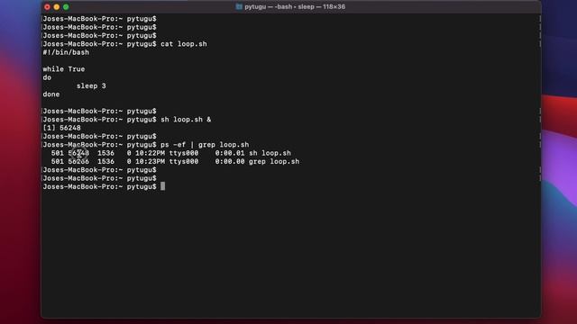 Mac OS Terminal - kill смотреть онлайн