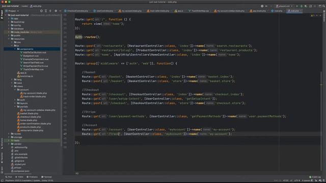 Ep10 Just Eat Add Google Map and Markers (Laravel & Vuejs) смотреть онлайн