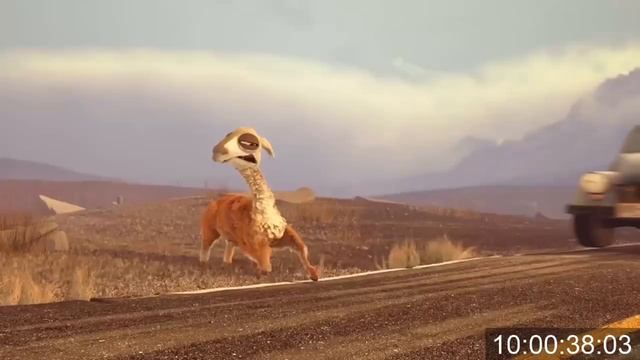 Furaha - The lama who wanted to cross the road смотреть онлайн
