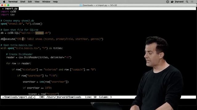 Harvard CS50 PL Wykład 7.3 SQL i bazach danych смотреть онлайн