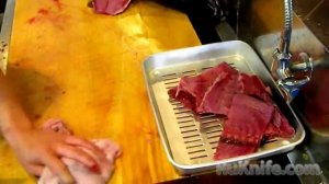 Деба - нож для разделки рыбы на филе