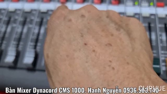 Bàn Mixer dynacord cms 1000. Gửi bác Tuyên ở Bạc Liêu. Đt 0936.583.140 смотреть онлайн