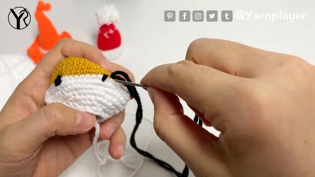How to Sew Cute Animated Eyes for Your Handmade Plush Toys | DIY Amigurumi Tutorial#crochet смотреть онлайн