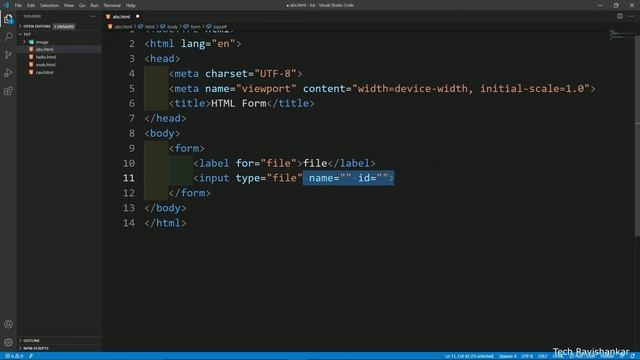 Input Type File in Html Form Tag ( Hindi) смотреть онлайн
