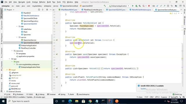 Implementing CrudRepository find, findAll, and delete method смотреть онлайн