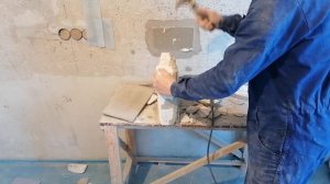 Как  штукатурить газосиликатные блоки. Краш тест на прочность . Как и чем штукатурить газоблок.