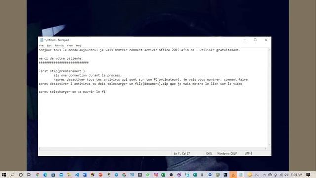 Activer Microsoft office 2019(word, PowerPoint, Excel...) смотреть онлайн