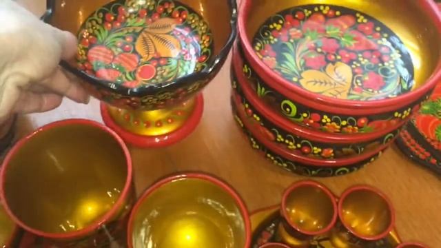 ХОХЛОМА! ОБЗОР ПОКУПКИ!