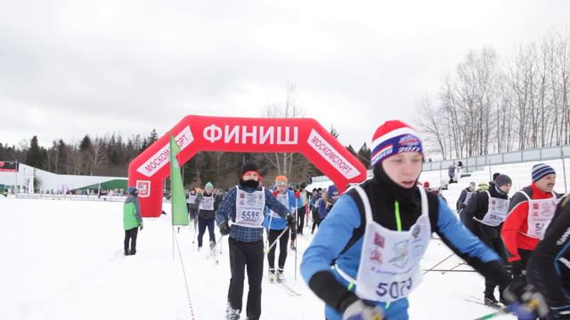 Всероссийская массовая лыжная гонка «Лыжня России» смотреть онлайн