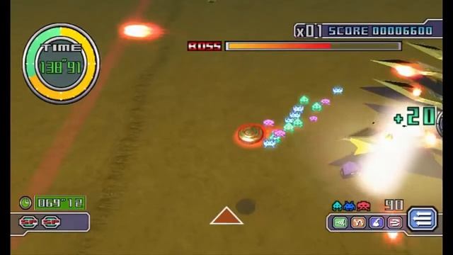Space Invaders Get Even (WiiWare) All bosses смотреть онлайн