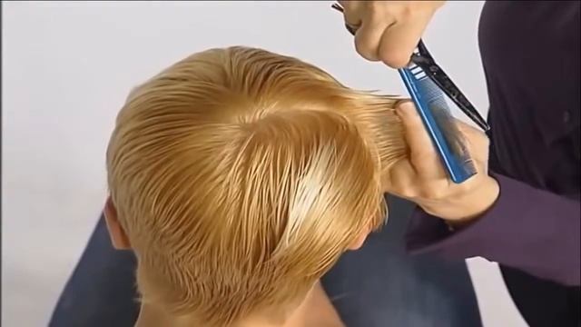 Классическая стрижка слоями смотреть онлайн