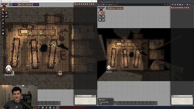 Updated Foundry Basics Part 4 - Adding Walls, Doors, and Windows for Dynamic Line of Sight смотреть онлайн