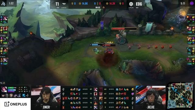 T1 vs EDG | Day 1 LoL Worlds 2022 Main Group Stage | T1 vs Edward Gaming - Groups full game смотреть онлайн