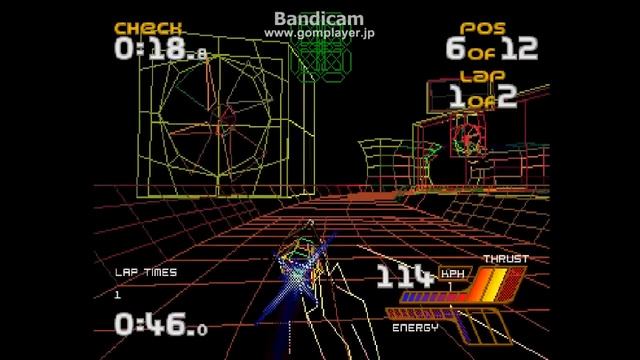 [SS] WipEout XL / Wireframe mode смотреть онлайн
