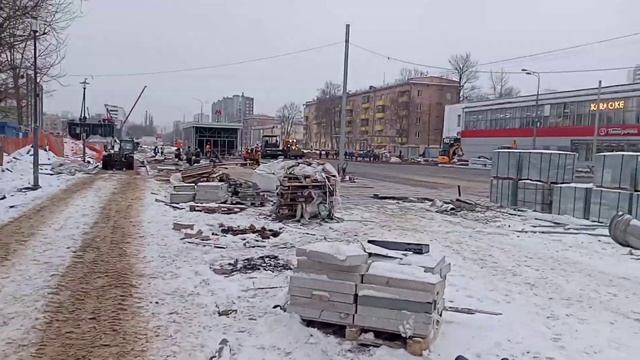 Благоустройство перед техпуском -ст.м.