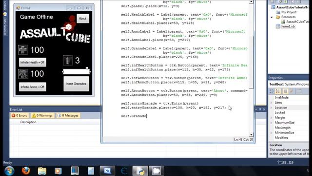 How to create a game trainer with Python Part 6 смотреть онлайн