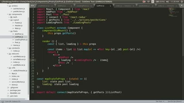 Fullstack Twitter Clone with Nodejs, Express, MongoDB, React - Part 17 смотреть онлайн