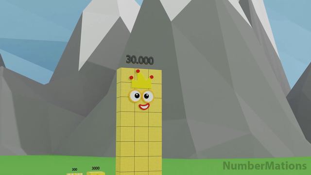 Looking for Numberblocks Comparison 3 to 3,000,000 GIANT Numberblocks Number Pattern Colourblocks смотреть онлайн