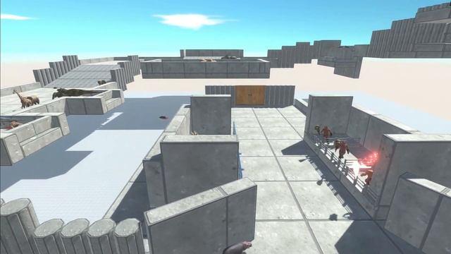 Animal Survival Race Animal Revolt Battle Simulator