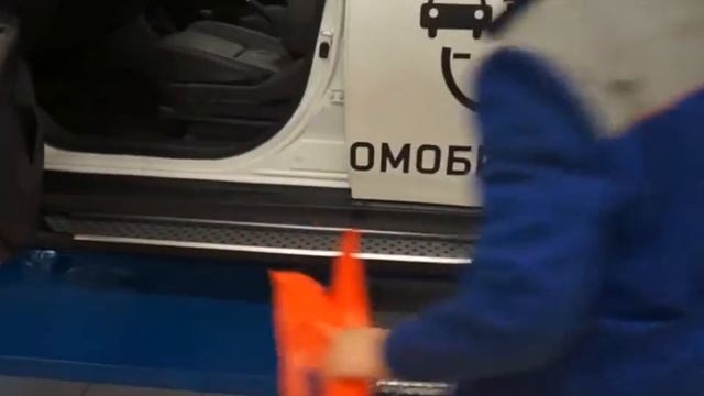 Тест порогов Can Otomotiv на Mitsubishi Outlander смотреть онлайн