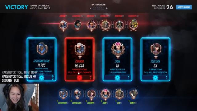 [ Overwatch ] Most fun games from the stream (17 Nov) смотреть онлайн