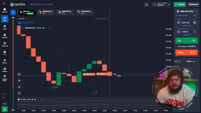 ? BEST FAST PROFIT STRATEGY for Binary Options - GOT $11,900 | Ebinex Demo | Ebinex Binary Options смотреть онлайн