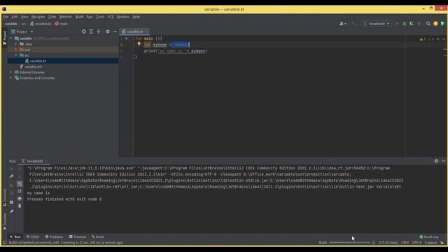 variable and different between val vs var in kotlin programming language class 2 смотреть онлайн
