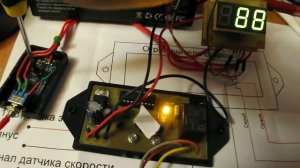 Ограничитель скорости автомобиля или предупреждение о превышении скорости