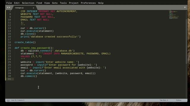 create your own password manager with python смотреть онлайн