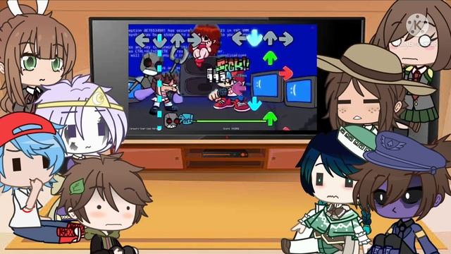 Fandoms React to FnF Mods || || GCRV || 7/?? смотреть онлайн