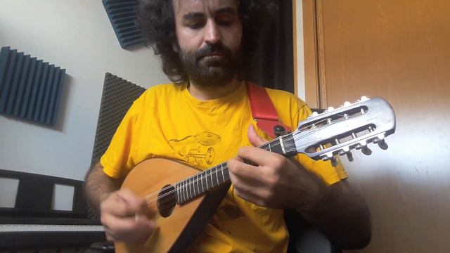 Bach BWV 1060 study - Mandolin смотреть онлайн