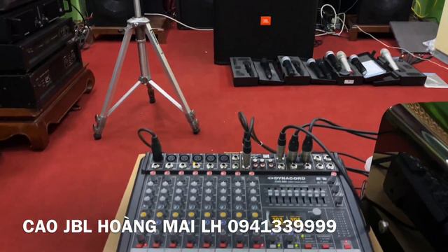 Bàn Mixer Dynacord CMS 600 MK3 Mới 100%. Made in Germany Gửi A. HẢI THUỶ NGUYÊN HẢI PHÒNG l CAO JBL смотреть онлайн