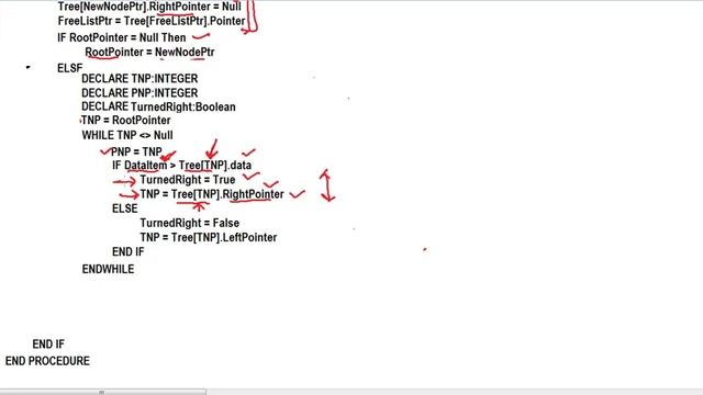 A levels Computer Science Add a node to a binary tree смотреть онлайн