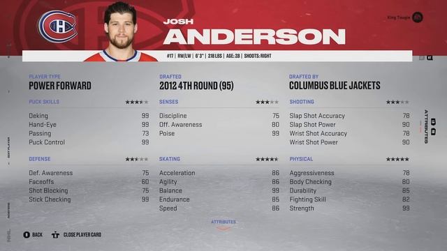 NHL 23 Custom Roster Ratings Rundown - Tougie v1 смотреть онлайн