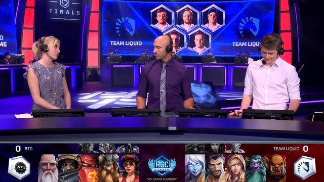 Финал HGC 2018 - Игра 1 - BTG против Team Liquid - Групповой этап смотреть онлайн