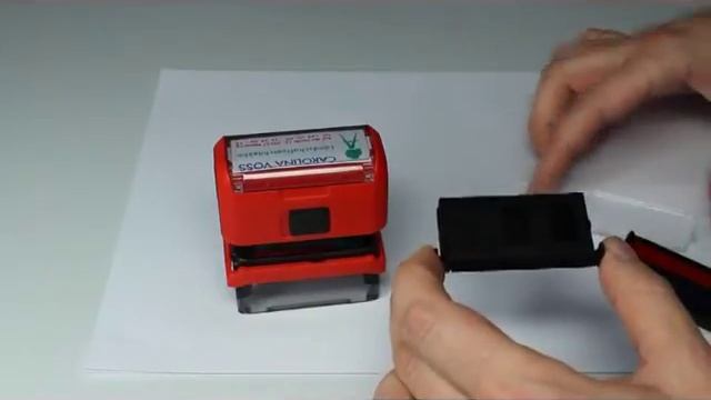 Смена штемпельной подушки Printy 4.0 RU смотреть онлайн