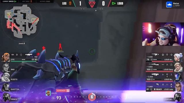 REAÇÃO DOS STREAMERS AO ASPAS E O LESS DANDO PEDRADAS смотреть онлайн