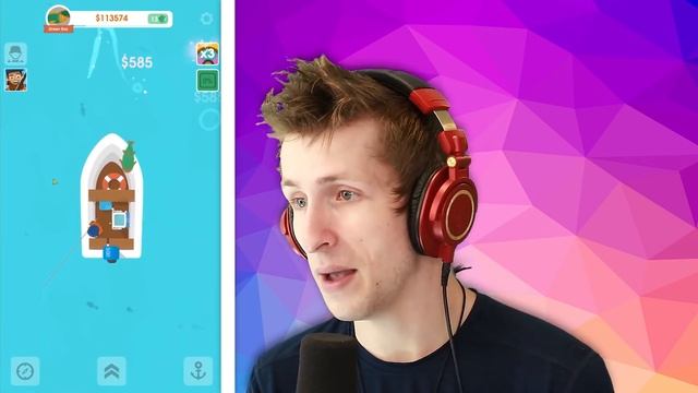 I’ve NEVER Played a Fishing Game Like This! (Hooked Inc: Fisher Tycoon) смотреть онлайн