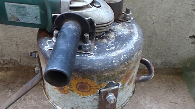 Тизер - как сделать садовый измельчитель веток из болгарки (УШМ) смотреть онлайн