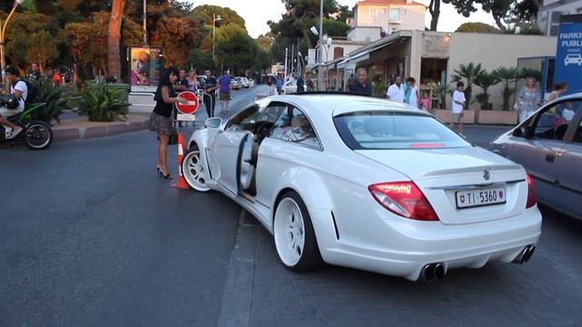 RARE! Mercedes CL FAB DESIGN start up+acceleration!! HD смотреть онлайн