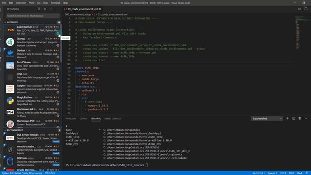 VSCode Python Data Science Setup, Part 1: Getting to Know VSCode смотреть онлайн